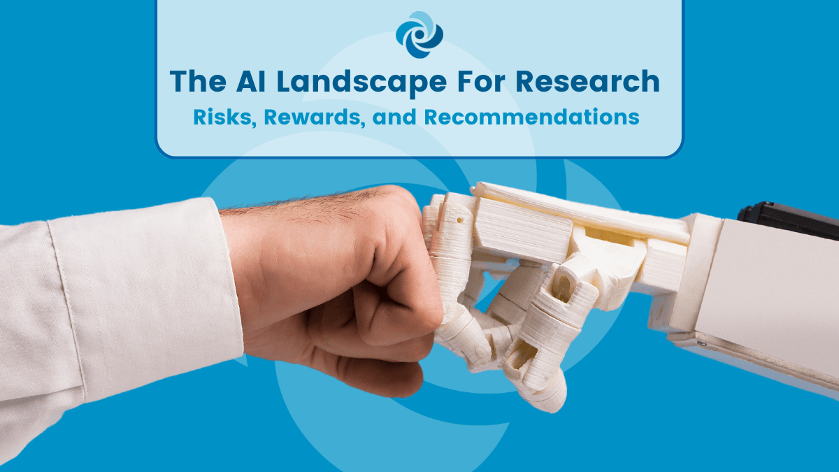 Closeup of a researcher and robot throwing dap