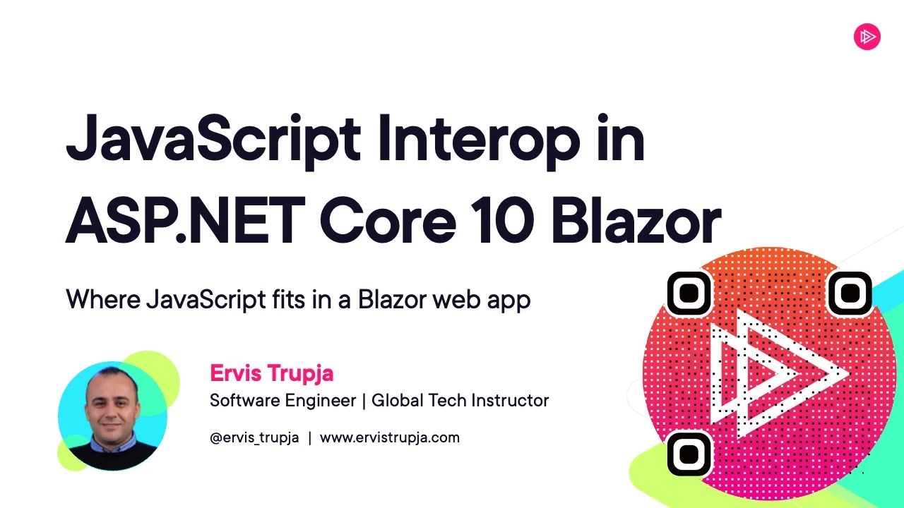 JavaScript Interop in ASP.NET Core Blazor