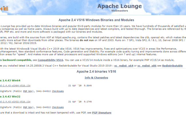 How To Install Apache On Windows Server
