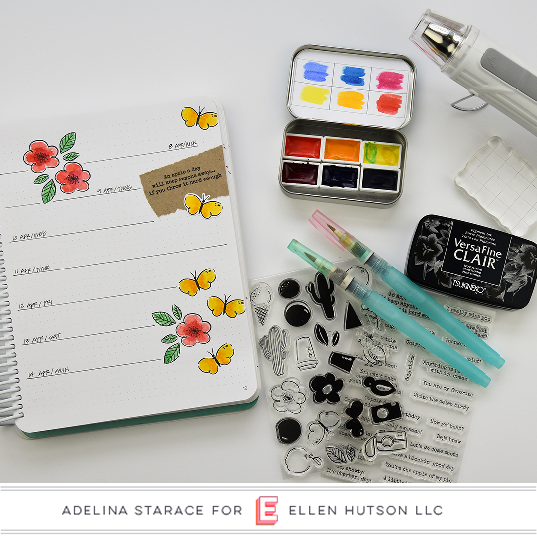 How To Fix Mistakes In Your Planner | Ellen Hutson