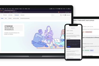 Introducing the new ethereum.org developer portal