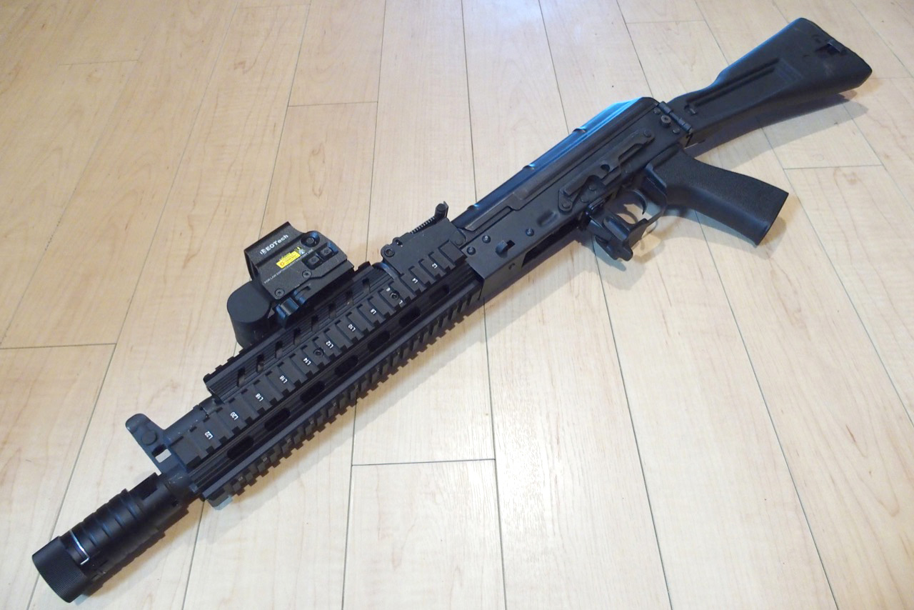 E&L AK104にLCT TX2 レイルハンドガードを付けてみた | エボログ