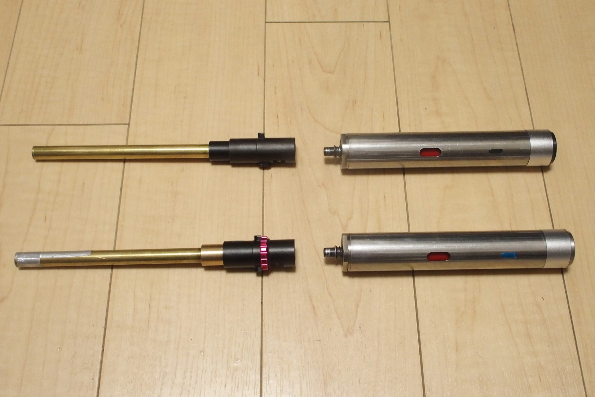 トレポン用 9枚歯DSG、G1T6 を組み込んだ流速ポンの初速を調整していき