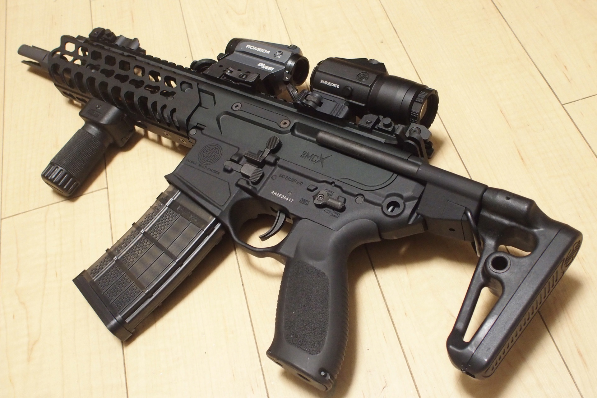 LayLax NITRO.Vo KEYMOD RAIL XS 45mmを購入(Keymod 20mmレイル