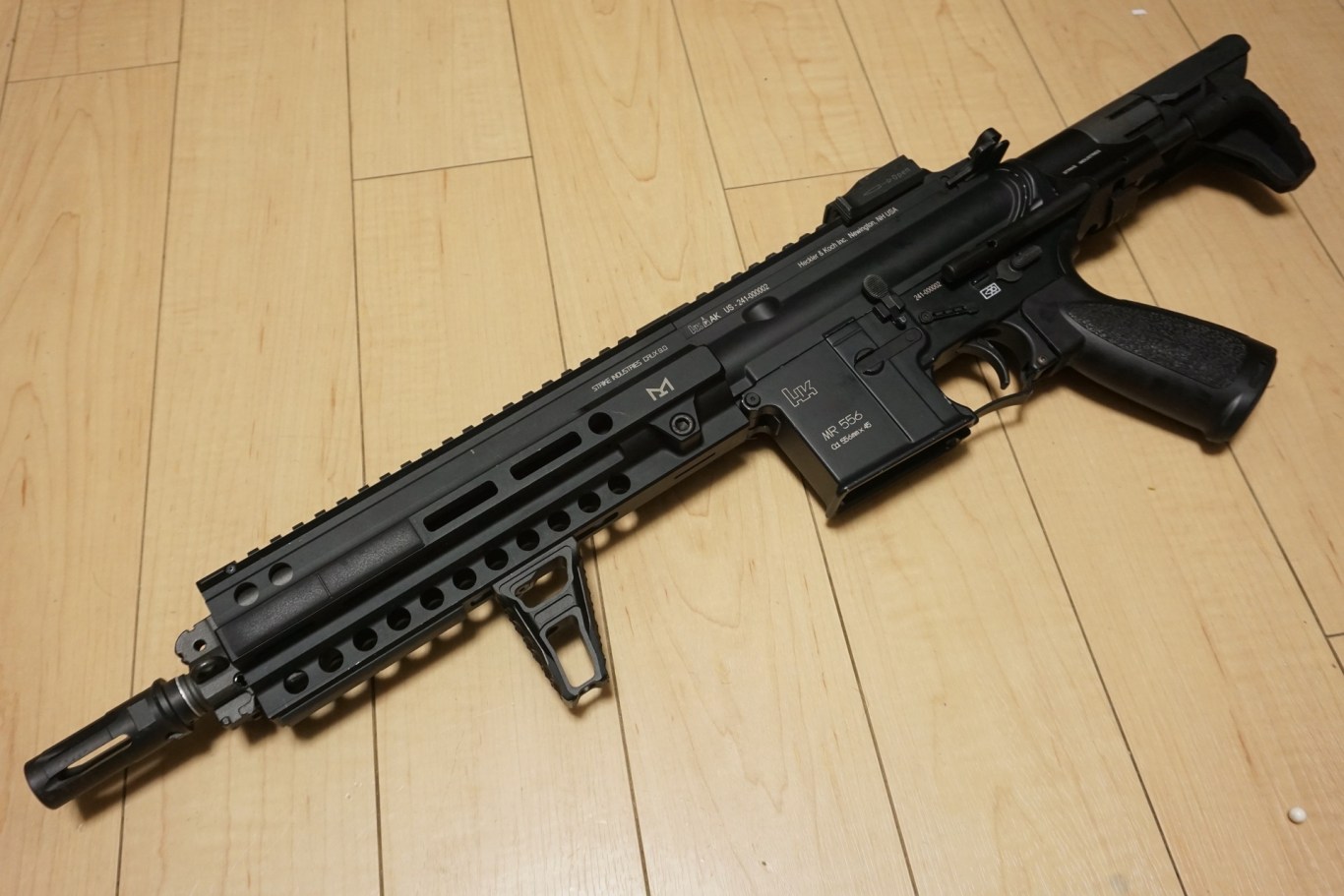 H&K MR556チャイポンにSYSTEMA純正検知基盤用 円形マイクロFET