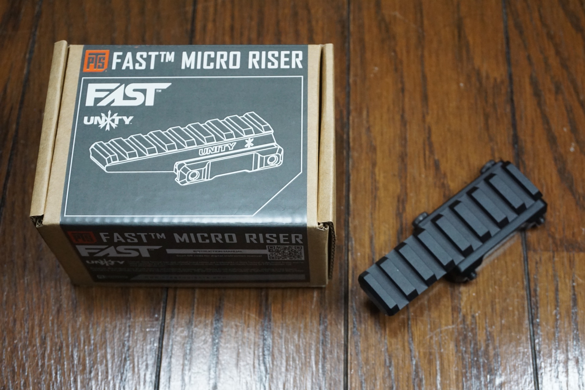 PTS UNITY Tactical FAST マイクロ ライザーを買ったので、他レプリカ品との比較などを行ってみます