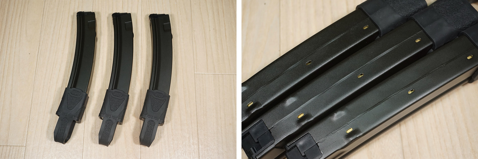 東京マルイ 次世代電動ガン MP5用マガジンにMAGPUL Magazine Assistを