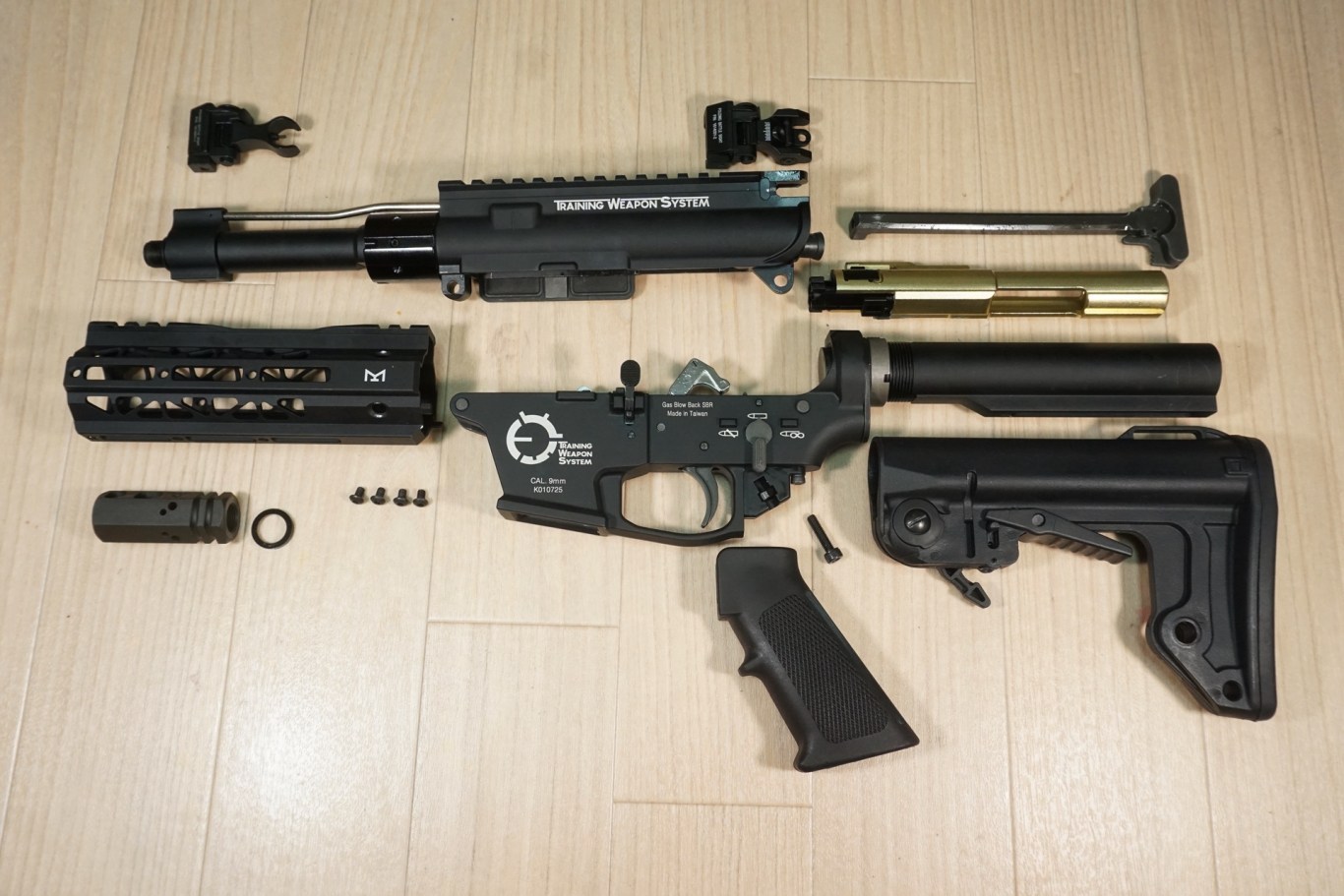 プチギフト kingarms tws 9mm gbb カスタムパーツ 一式 | www