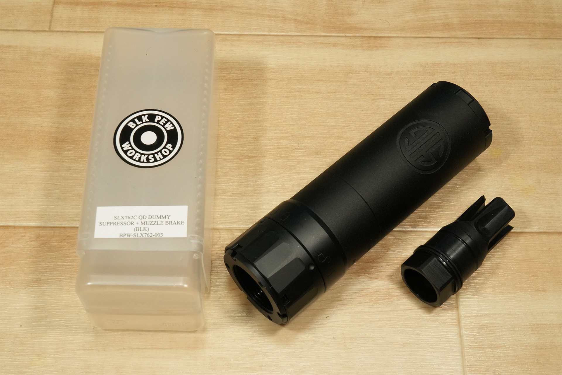 BPW SLX 762 QD ダミーサプレッサー&マズルブレーキ bk Amazon | BPW SLX 762スタイルQDダミーサプレッサー+マズル