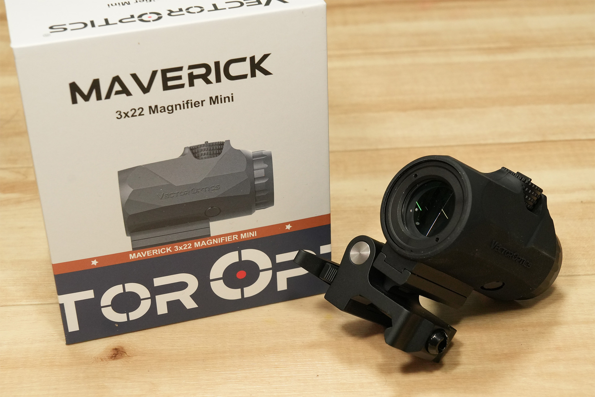 VectorOptics コンパクトマグニファイア、MARVERICK 3×22