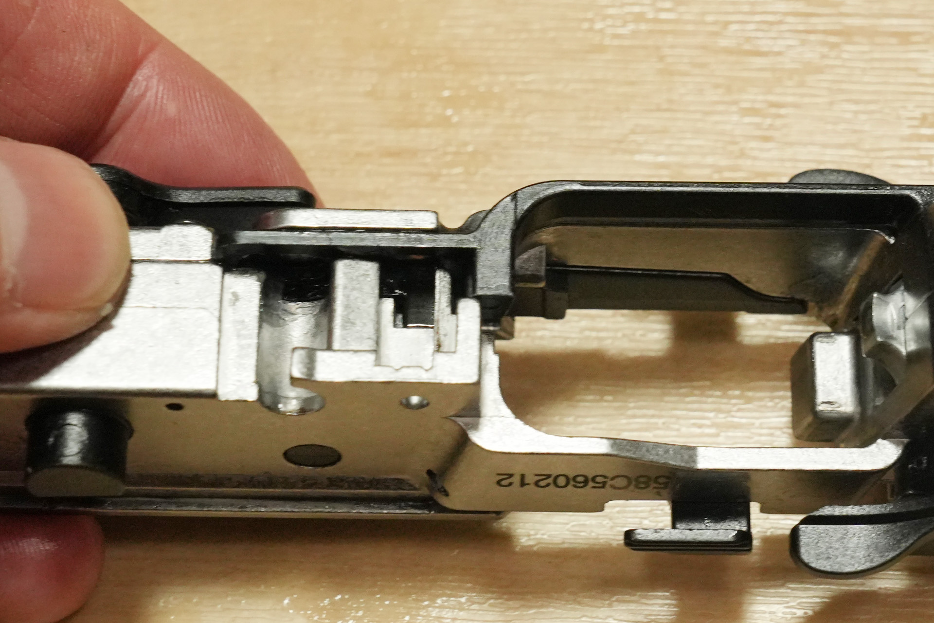 東京マルイ P320 FULL SIZE GRIP MODULE:Mの分解レビュー（バレル周り