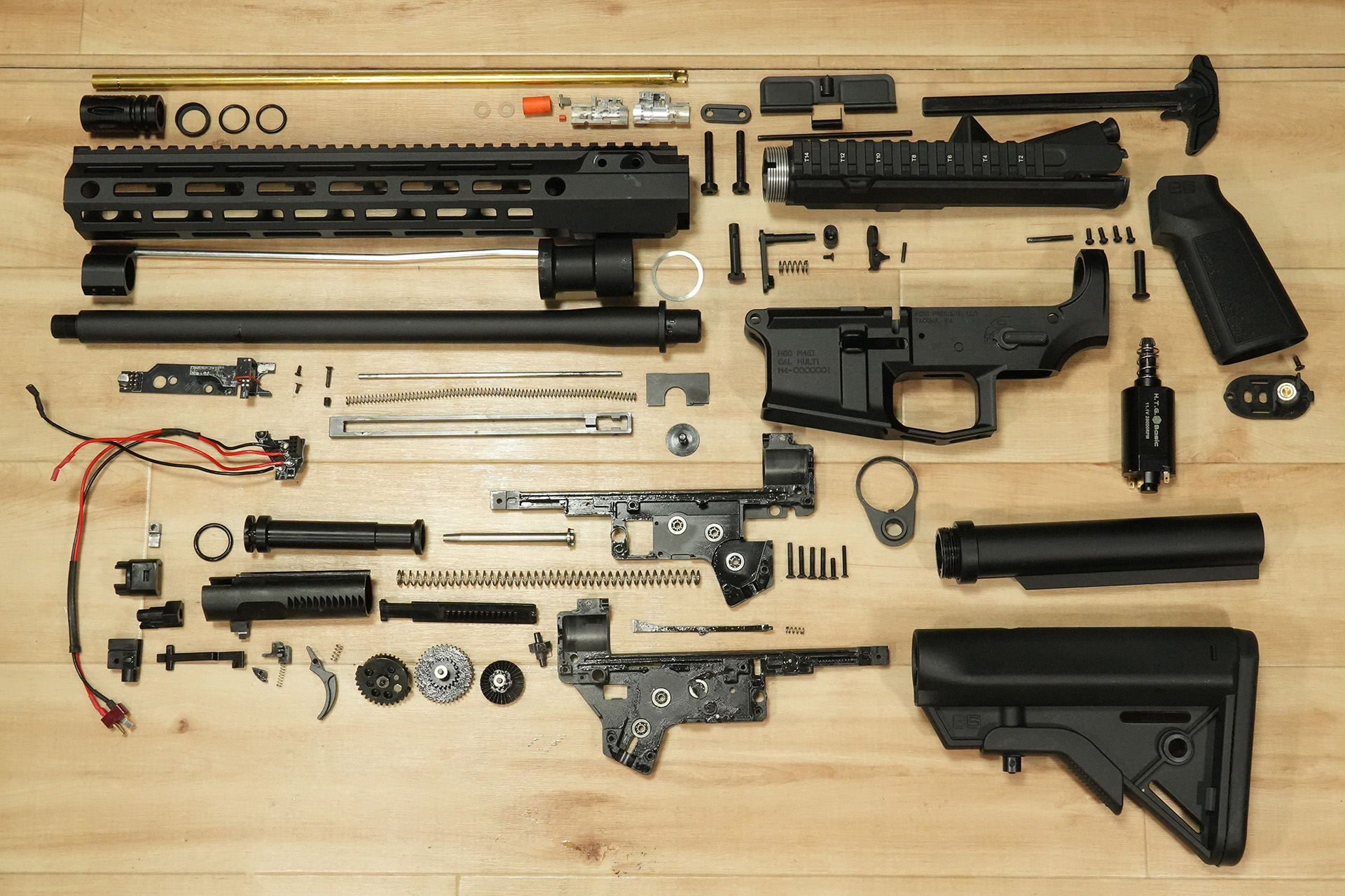 HTG Airsoft M4E1 ATOM Replica Toyの分解レビュー | エボログ