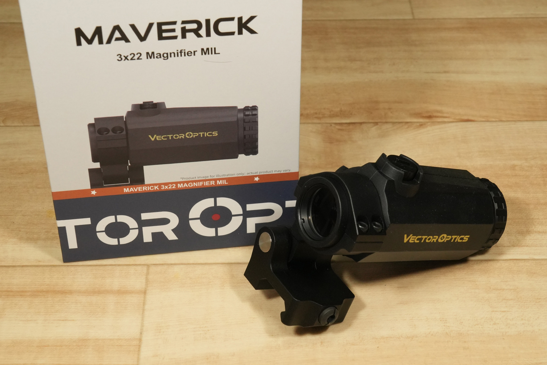 Vector Optics Maverick 3×22 Magnifier MIL(SCMF-37)のレビュー