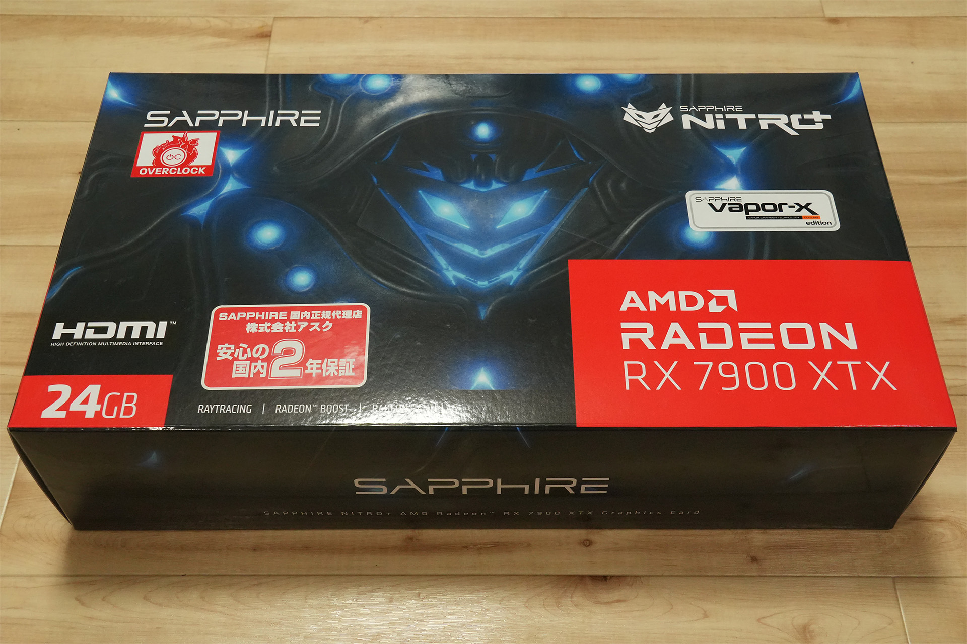 SAPPHIRE NITRO+ AMD Radeon RX 7900 XTX Vapor-X 24GB（中古）を買い