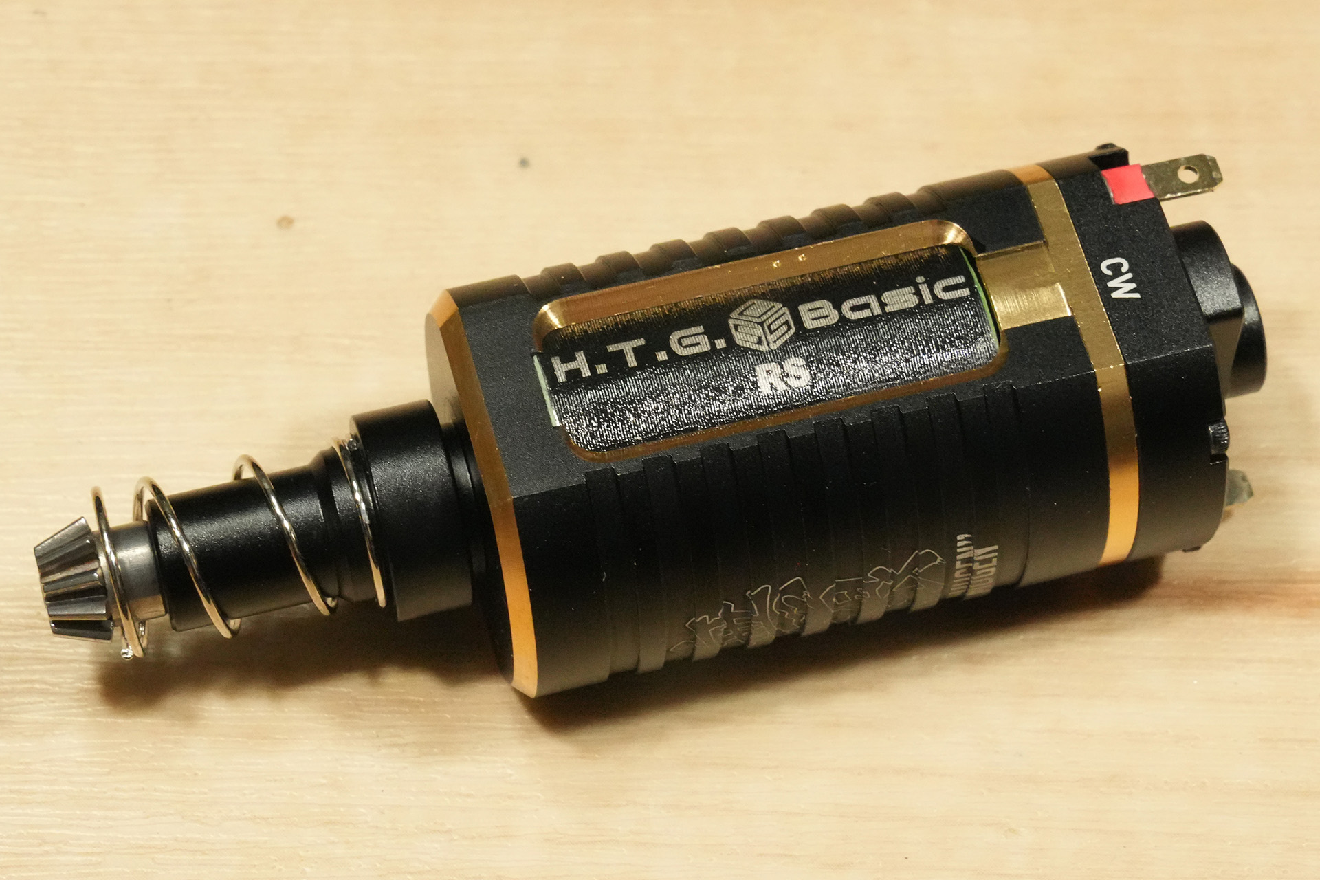 EVOLT RSモデル専用のH.T.G. 無限ブラシレスモーター（製品版）の
