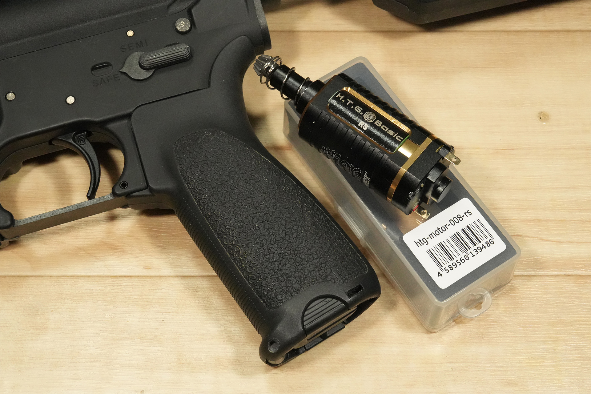 EVOLT RSモデル専用のH.T.G. 無限ブラシレスモーター（製品版）の