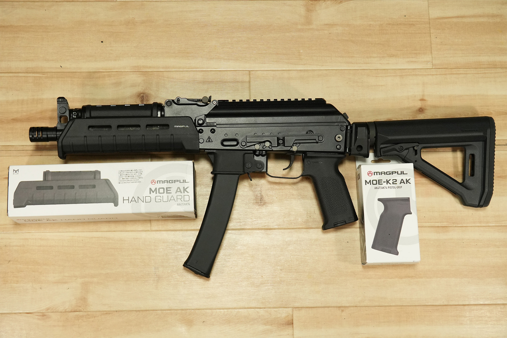 MAGPUL PTS MASADA SVバージョンのストックを手に入れたので、PTS
