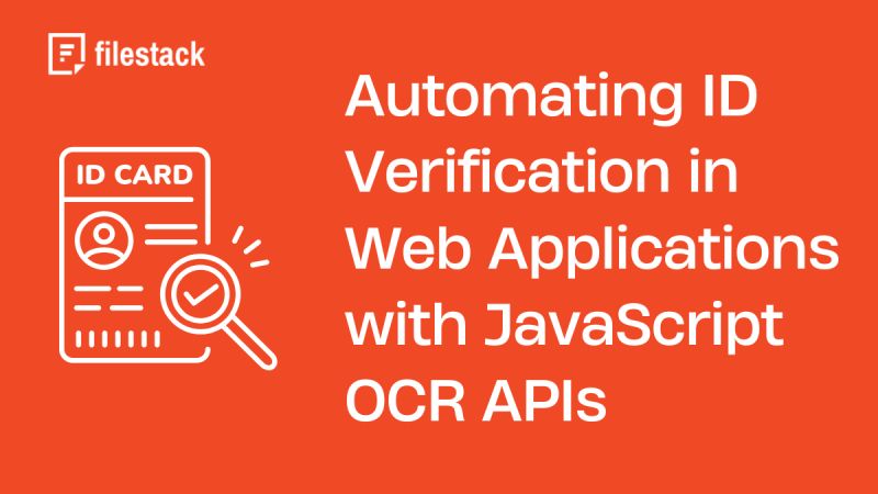 Automating Id Verification In Web Applications With Javascript Ocr Apis - Professional Dark Pattern - HD