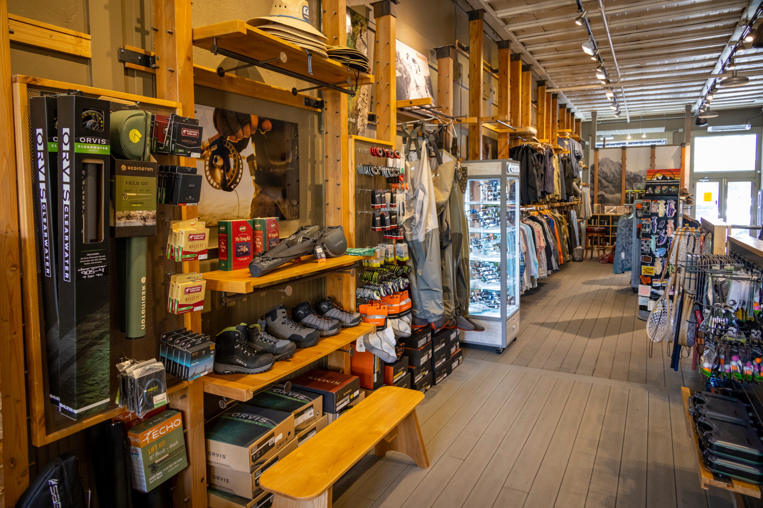 Fishwest Main Street Footwear Area