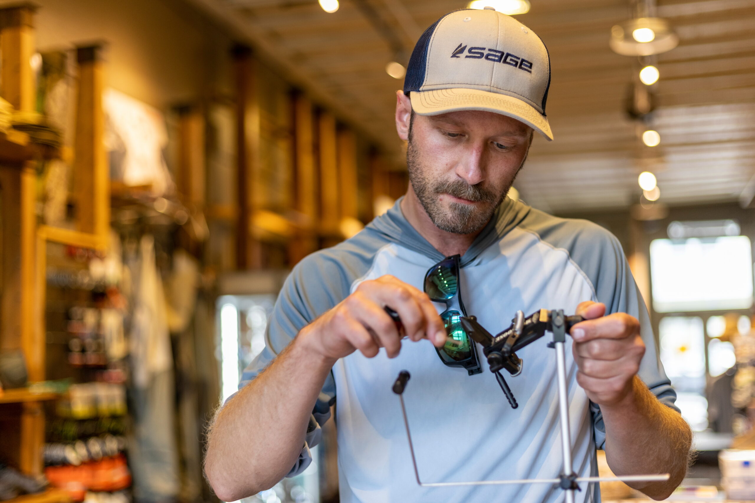 Fishwest Main Street Shop Manager Ian B.