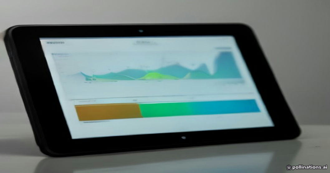 A modern financial dashboard on a tablet showing how to get into trading safely