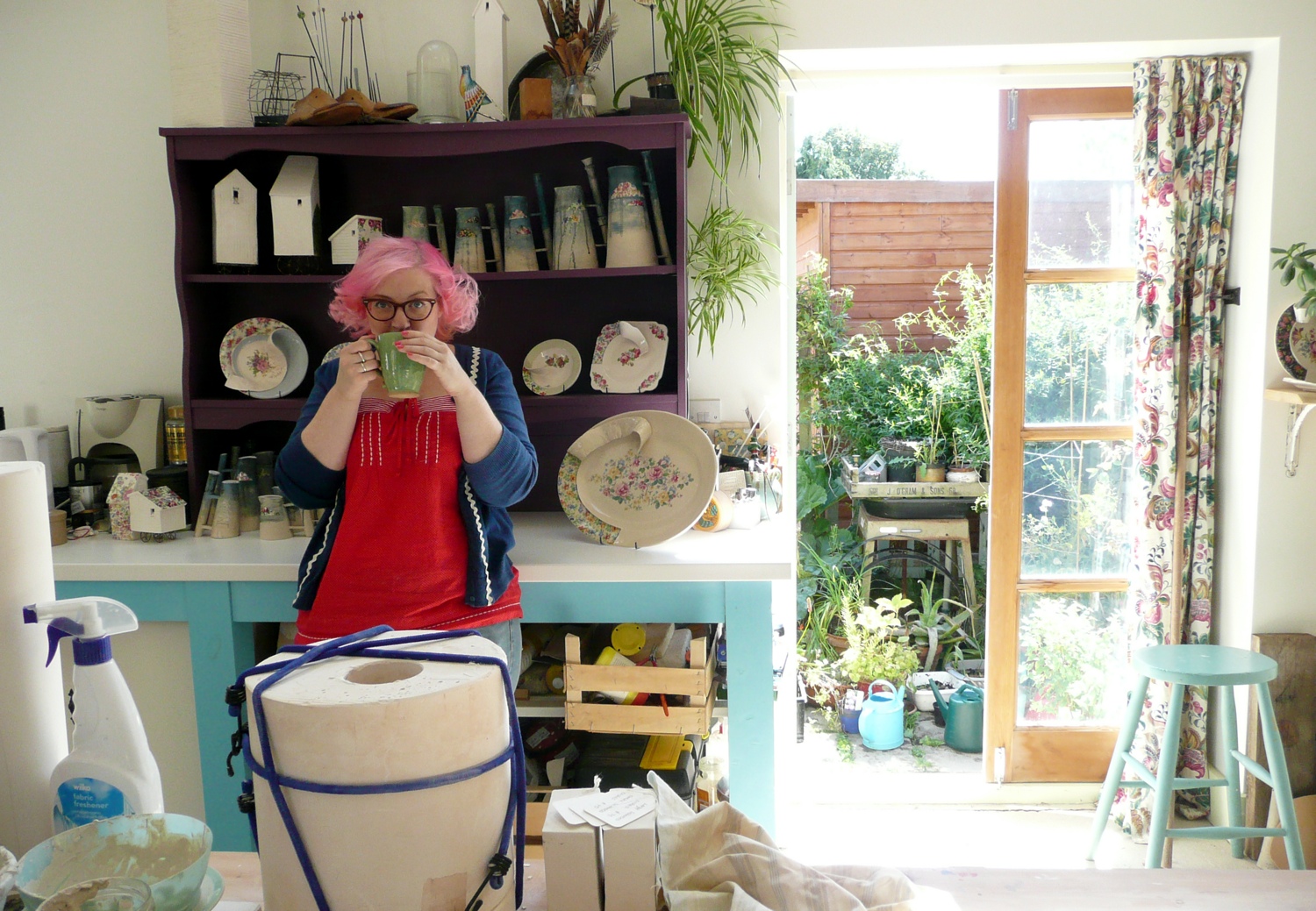 studio tour, british ceramicist interview