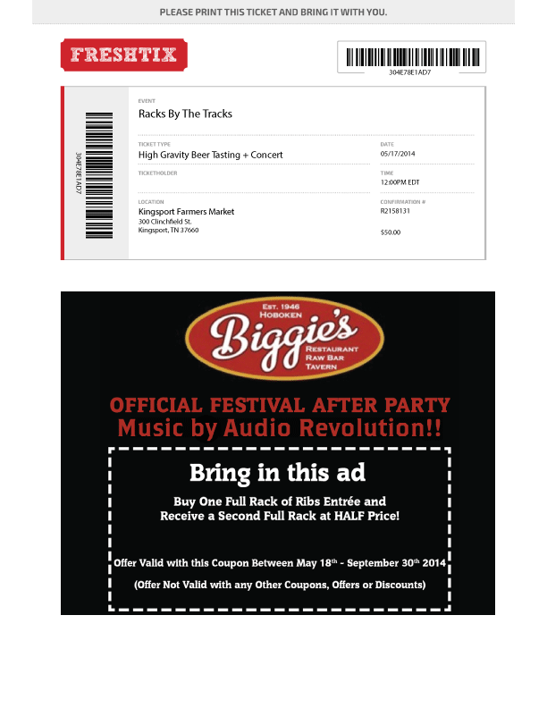 customize your print at home tickets