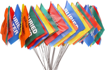 Why To Use Marking Flags And Call Before You Dig | Full Source blog