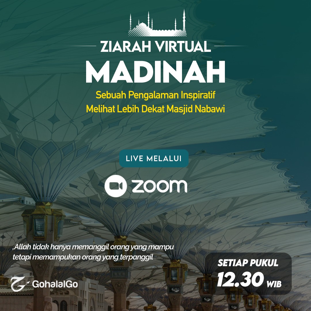 Virtual Tour Madinah - Mengobati Rindu Akan Masjid Nabawi | GoHalalGo