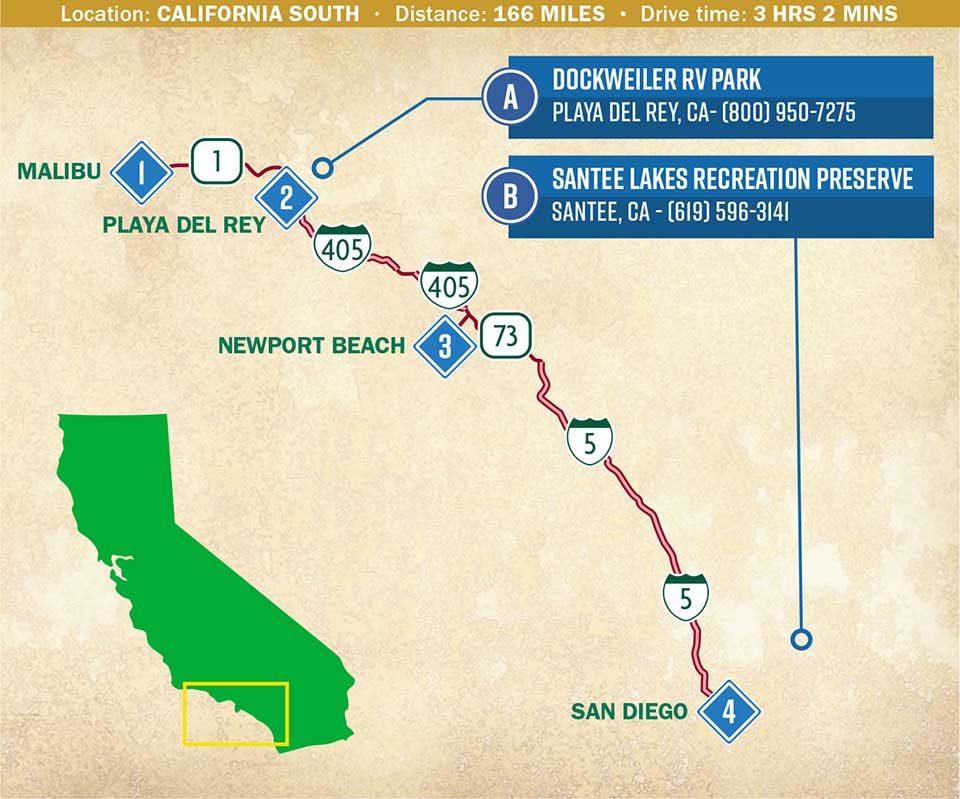 California Coast Map Road Trip Southern California Road Trip Good 2020 Ca 3 Map 