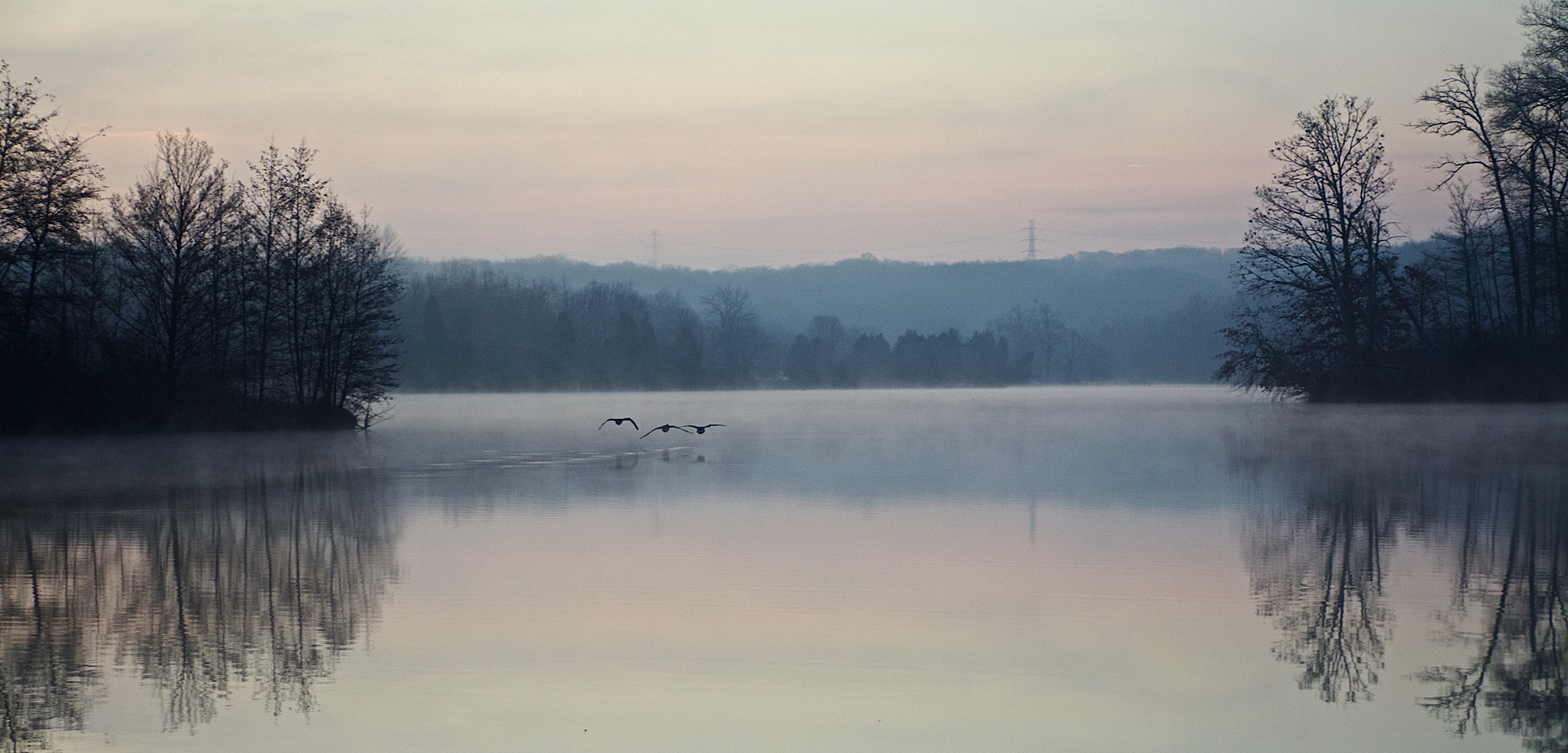 Sunrise at Miami Whitewater Forest