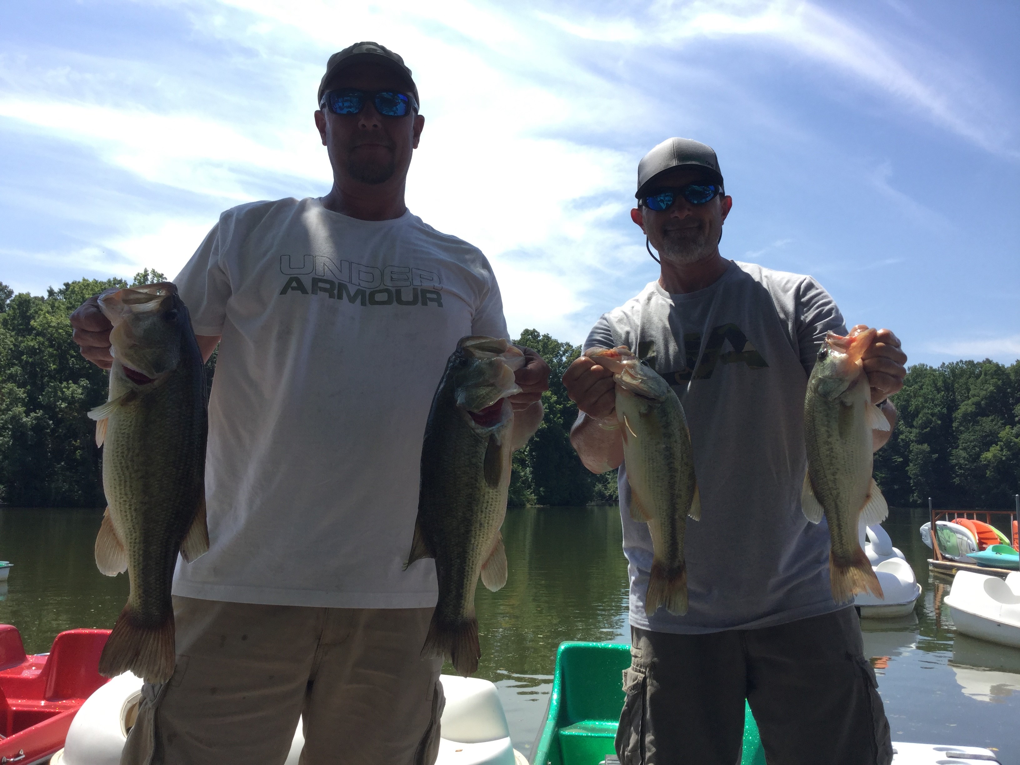 August 3 Bass Series Brian Short and Mike Hoefker