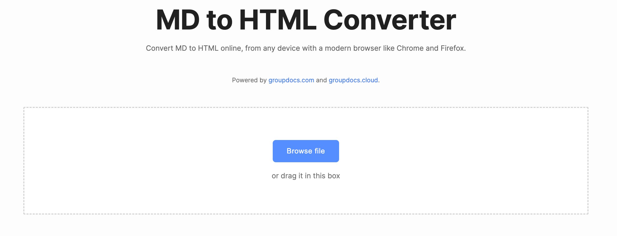Convert Markdown To HTML In C#