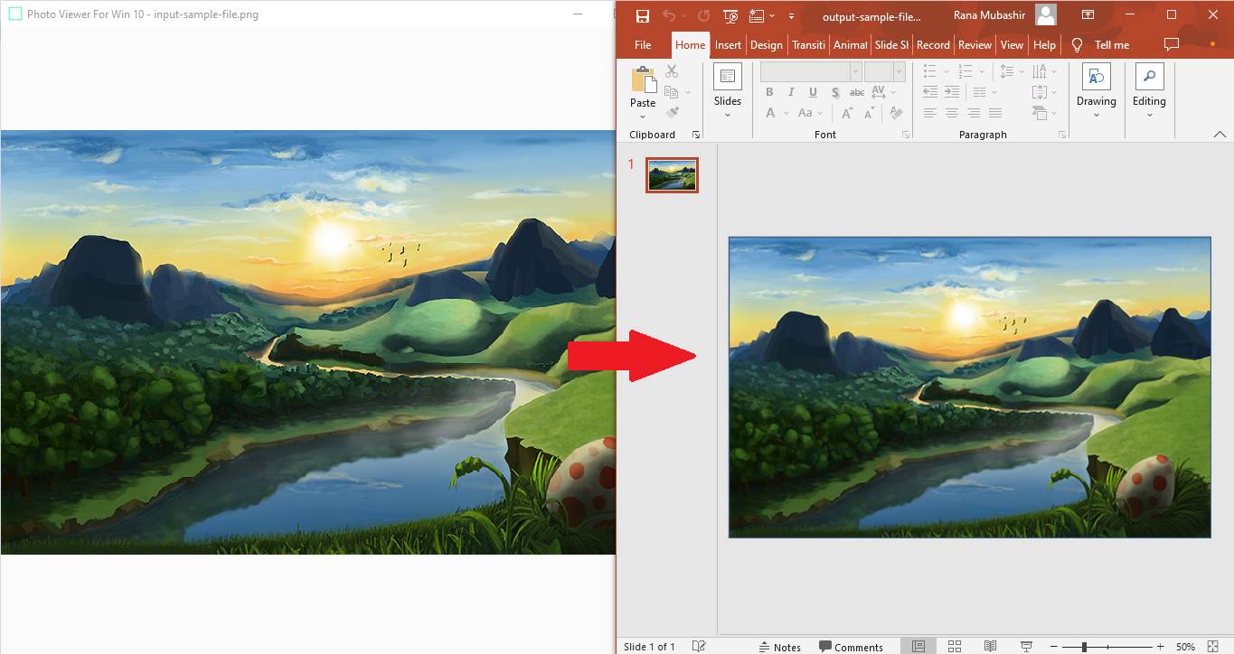 Convert PNG To PowerPoint Using Java - A Step-by-Step Guide.