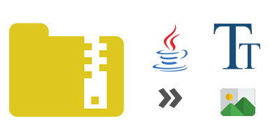 Jazzlib An Alternative For Reading Zip Files In Java Dead Fish - Nature Textures - Classic 4K Collection