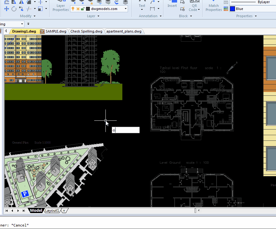 How to turn on/off the file tabs GstarCAD
