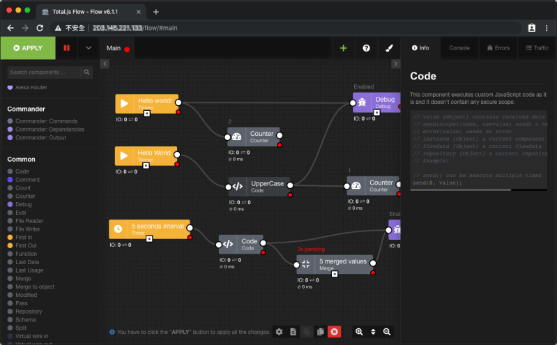 Peter Irka On Linkedin Nodejs Totaljs Flow Visual Programming Interface Tutorial - High Quality 4K Minimal Patterns | Free Download