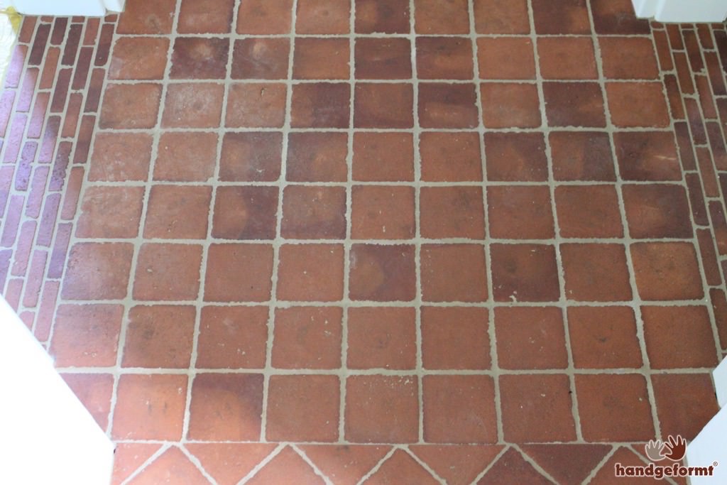 Cotto reinigungsmitteln und pflegemitteln in form von cottowachsen oder . Handgemachte Terracotta-Fliesen und Dekorfliesen