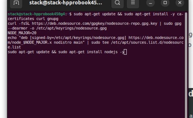 How To Install Node.js And NPMon Linux - (1 Command)