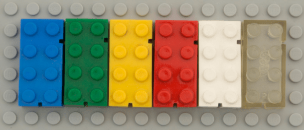 A Brief History of Lego Colors