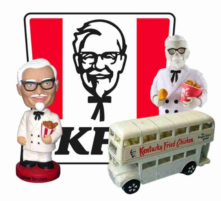 Finger Lickin' Good KFC and Colonel Sanders Collectibles on the