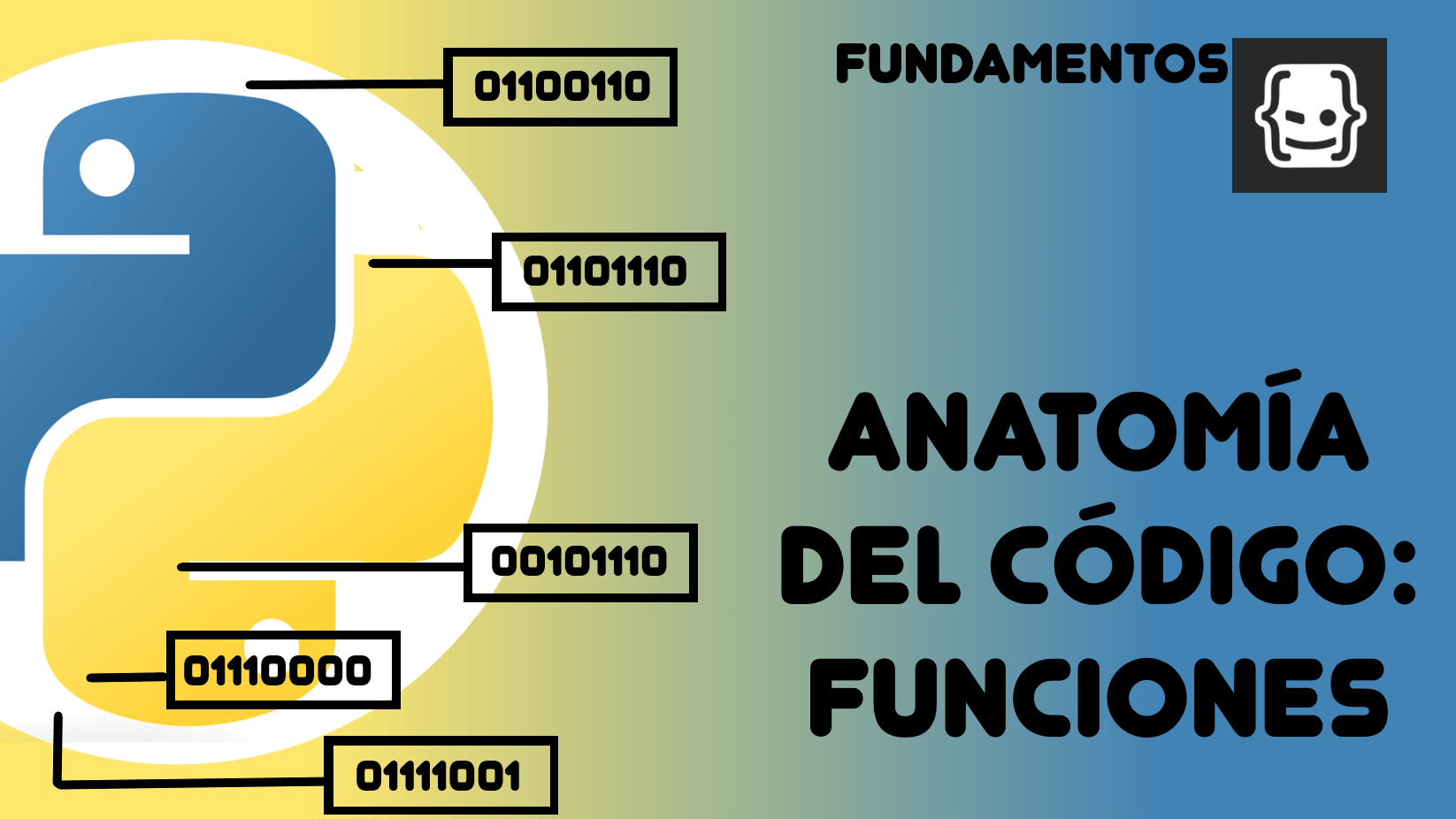 Anatomia del código funciones Python