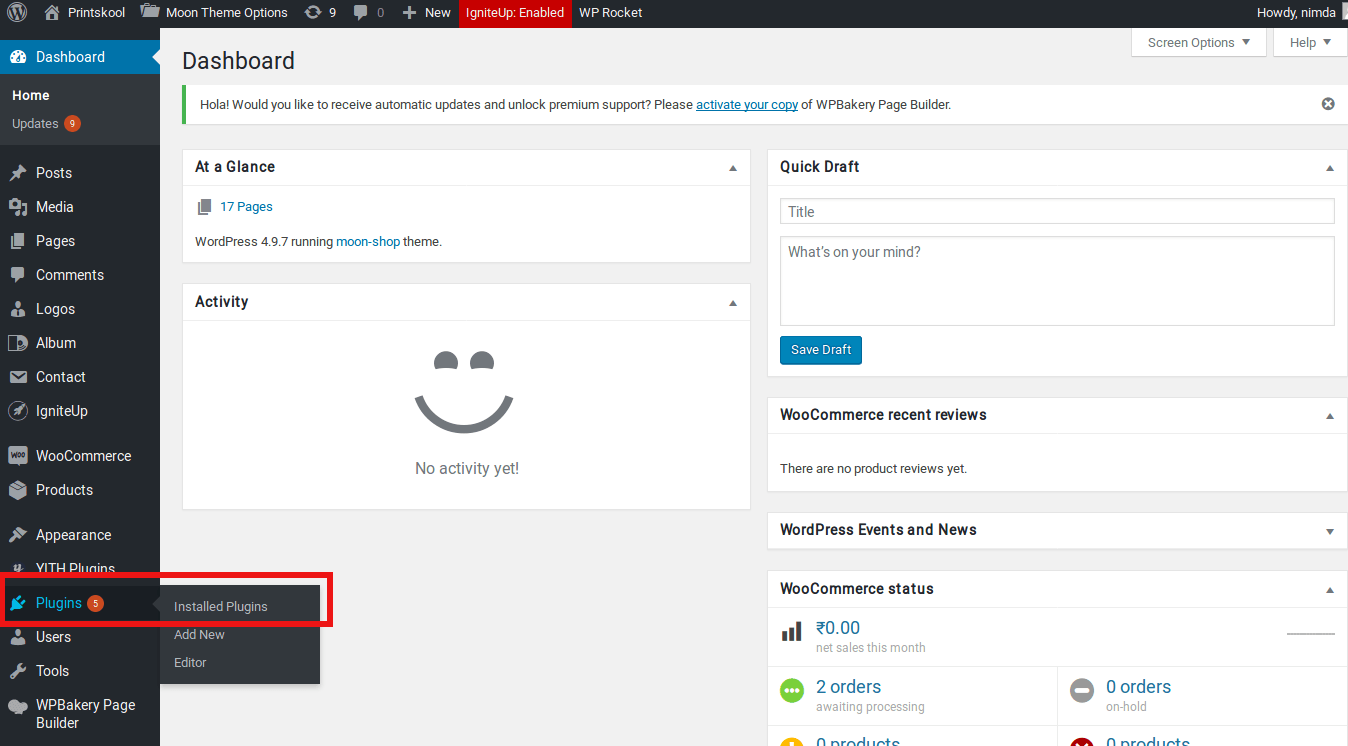 Hide this| download · 3. How to Upgrade WooCommerce Version | HostOnNet.com