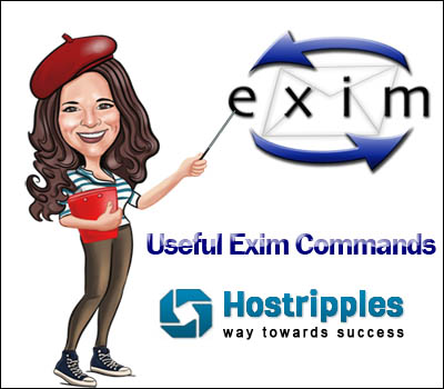 Exim Commands, Useful Exim Commands, Hostripples Web Hosting