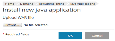 Install New java application How to install Java, How to install Java Application from Plesk?, Hostripples Web Hosting