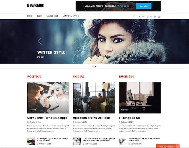 Free Fully Responsive Wordpress Blog Theme Designbeep - Vintage Wallpapers - Perfect 4K Collection