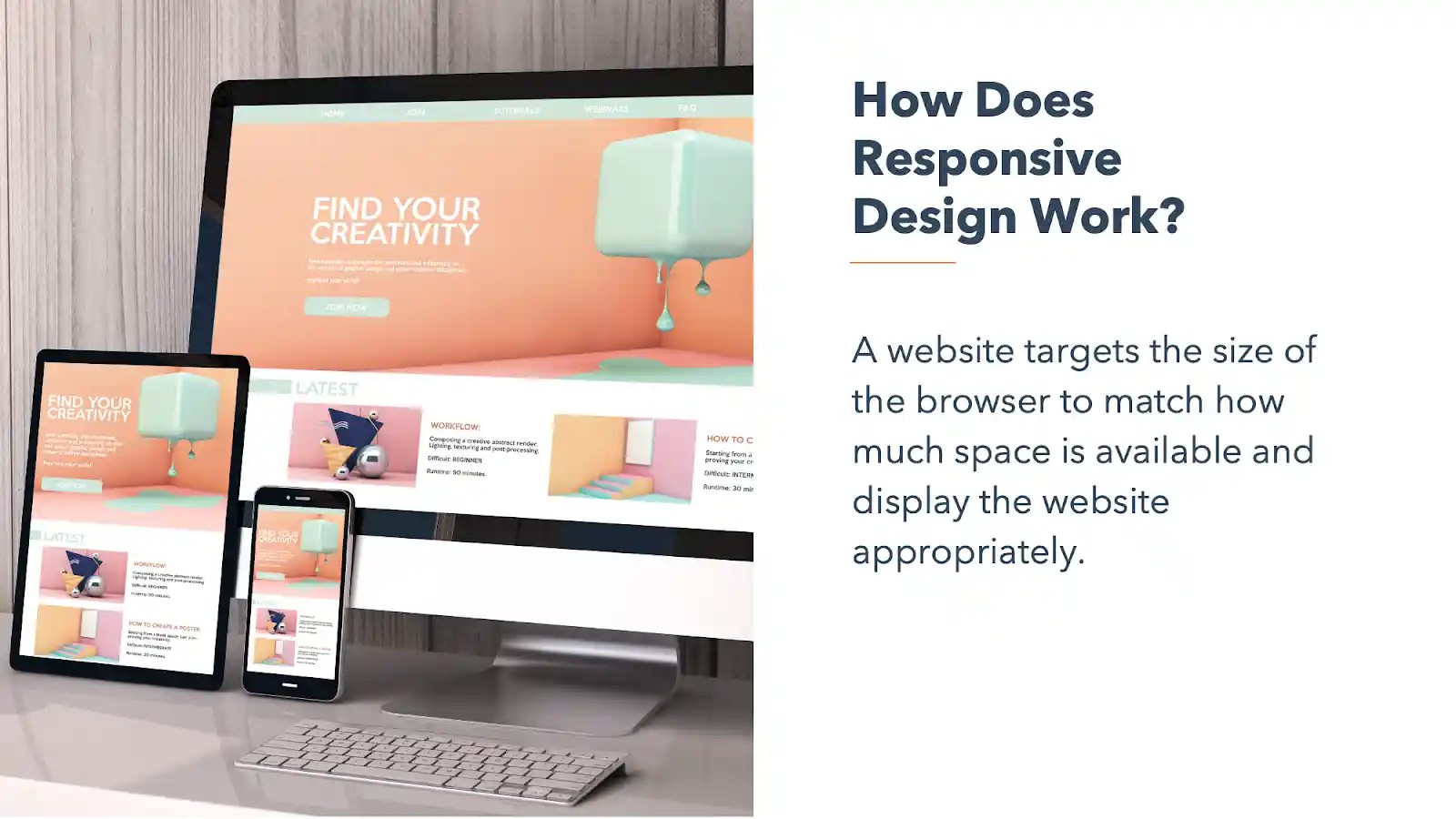 Why You Need A Responsive Web Design And How To Do It Examples - Gorgeous Dark Pattern - 4K