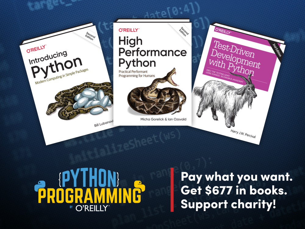 Plus up your Python programming skills | Humble Bundle Blog