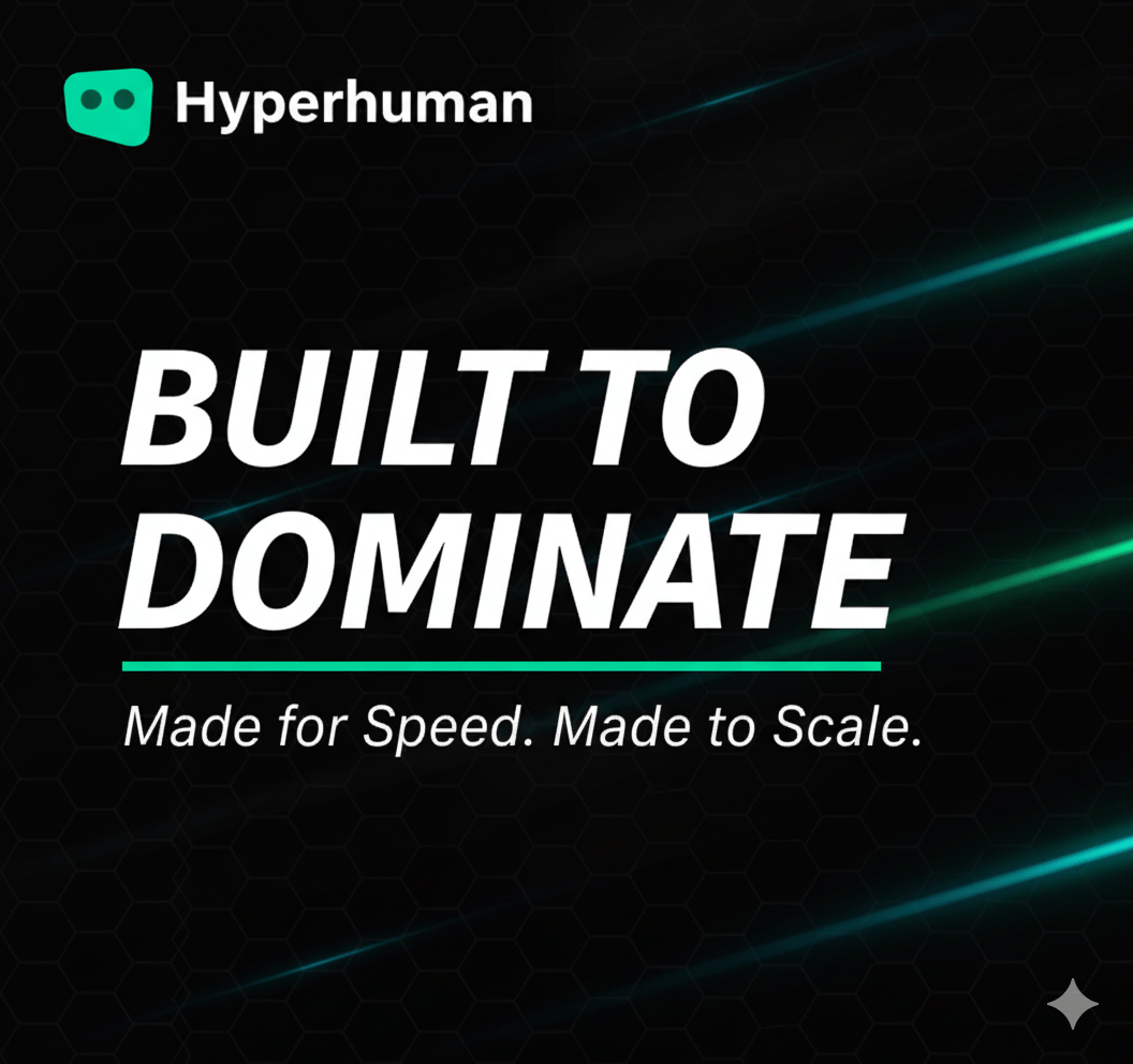 Hyperhuman AI fitness video platform hero image with headline Move the World, highlighting how Hyperhuman outperforms Exercise.com, Trainerize, Playbook, Wexer and Funxtion.
