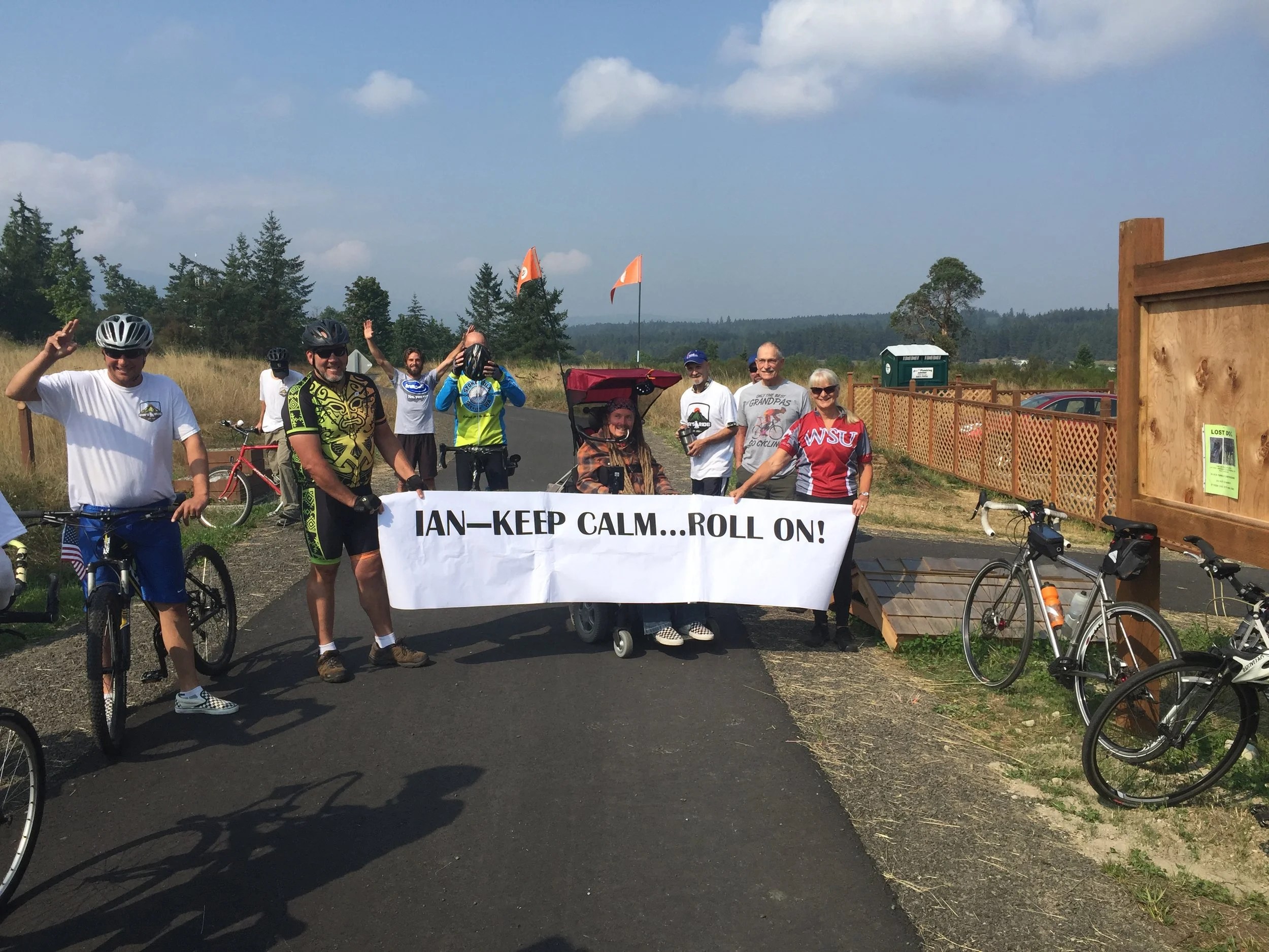  The welcome into Clallam County. 